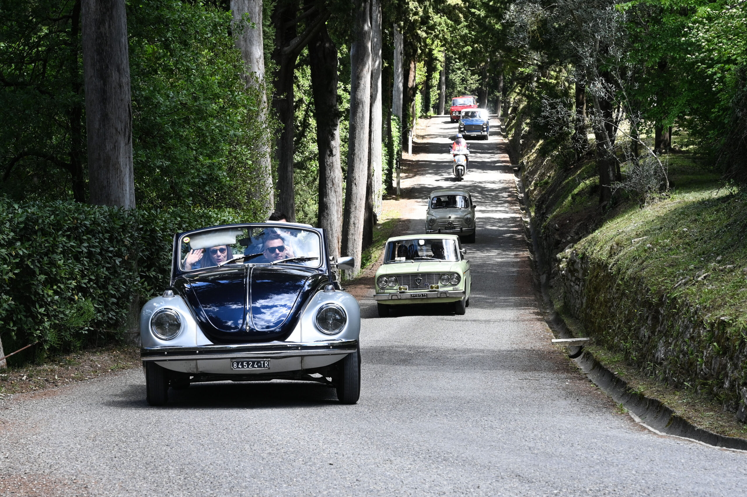 Tuscan countryside vintage cars Tour in vintage cars