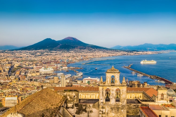 Naples Vesuvius View