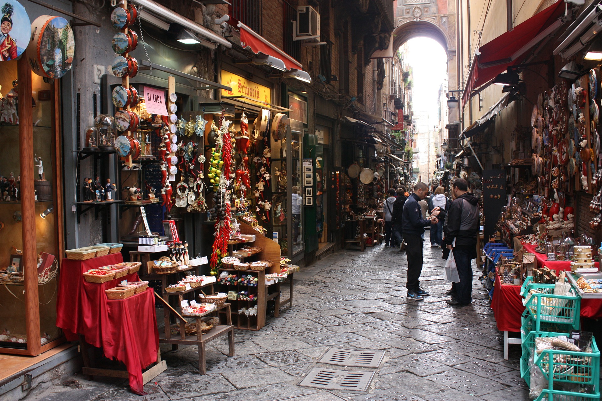 Streets in Naples