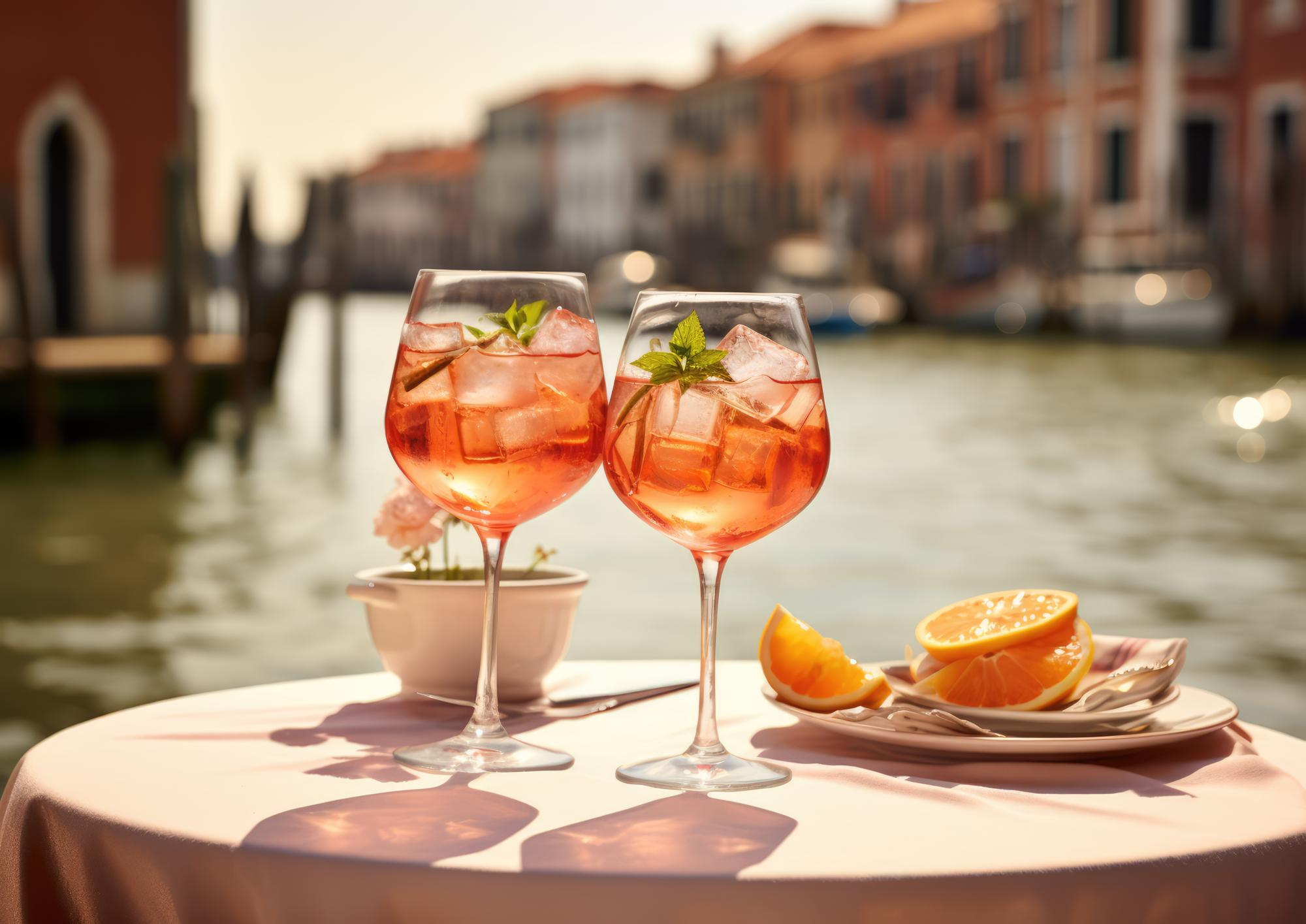 Venetian cicchetto and Spritz