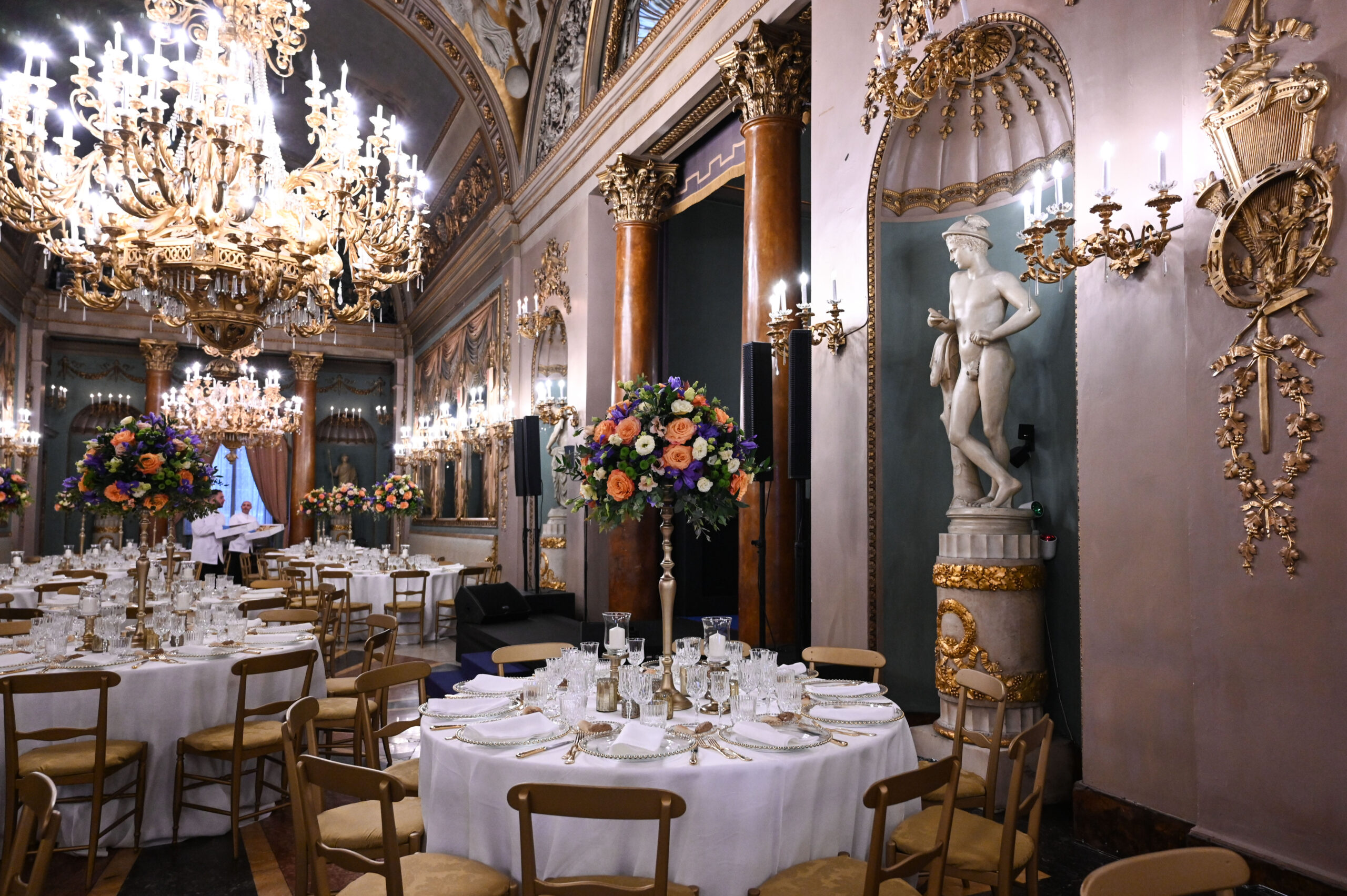 Gala Dinner event in Florence Noble Palace Elegance