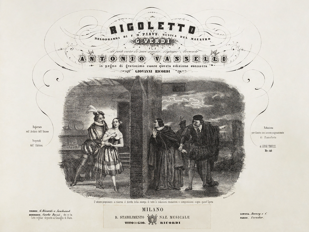 Rigoletto Giuseppe Verdi Opera