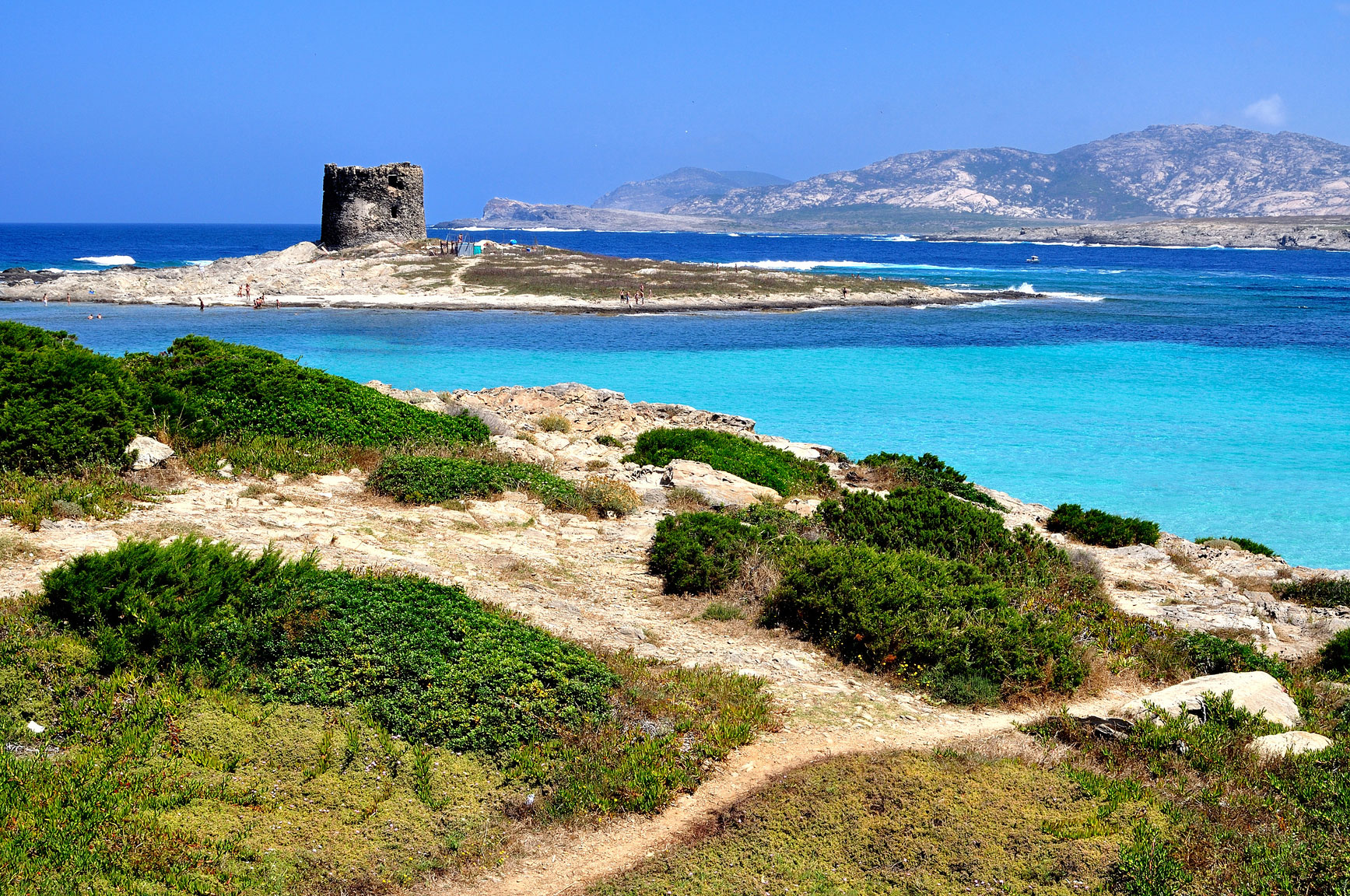 Sardinia Mediterranean Sea Beautiful and Wild Landscape